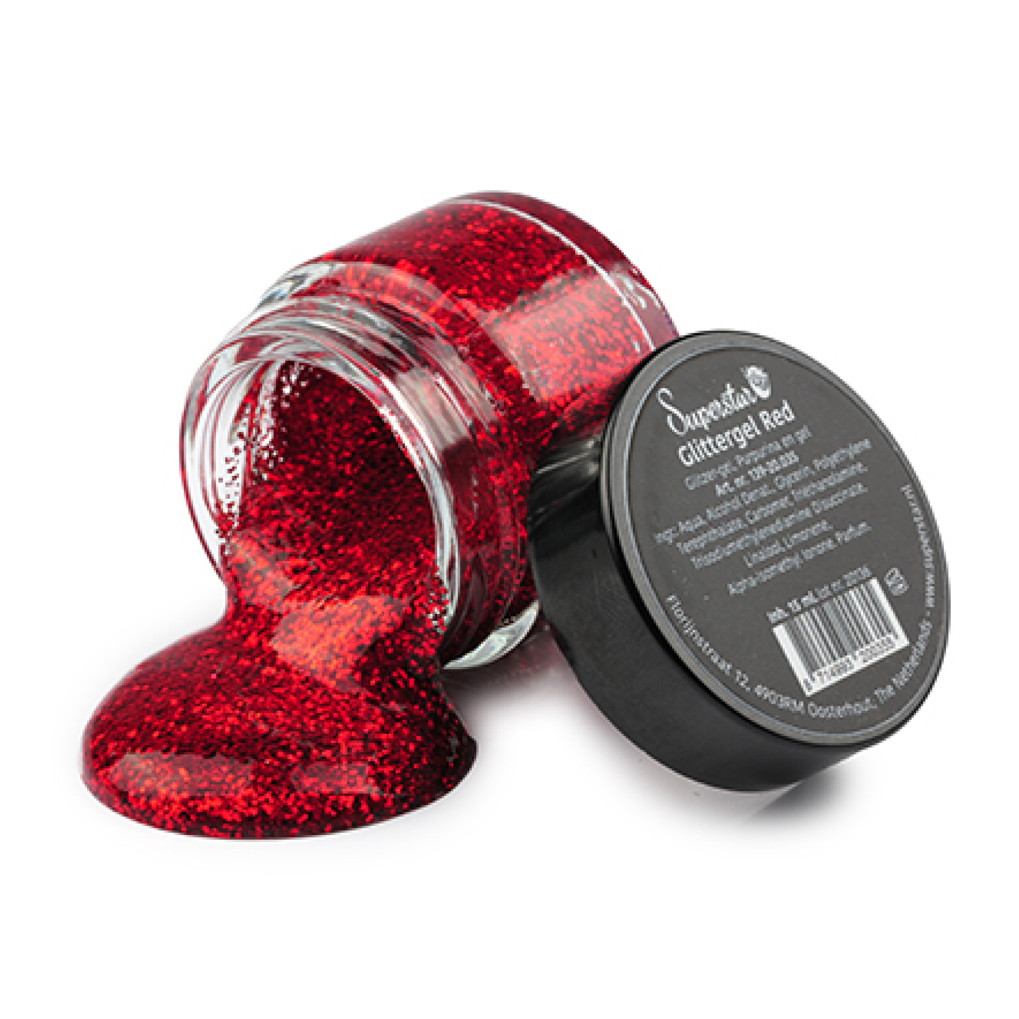 Glittergel - Rood - 20ml