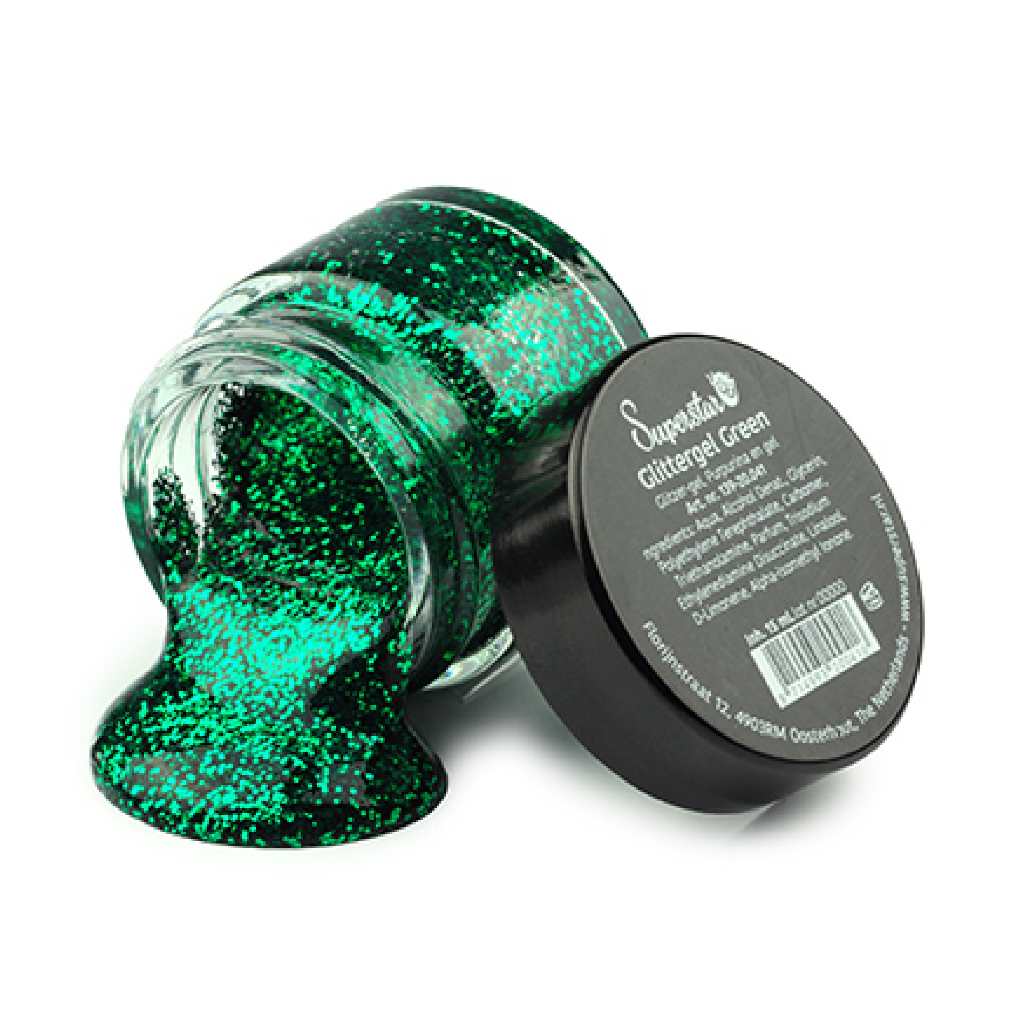 Glittergel - Groen - 20ml