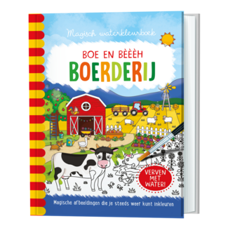 Lantaarn Boek - Magisch waterkleurboek - Boerderij