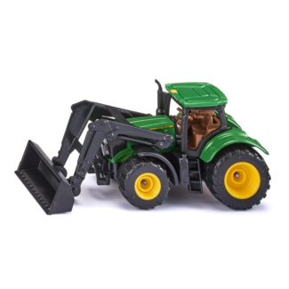 Siku Auto - Tractor - John Deere met frontlader - Siku