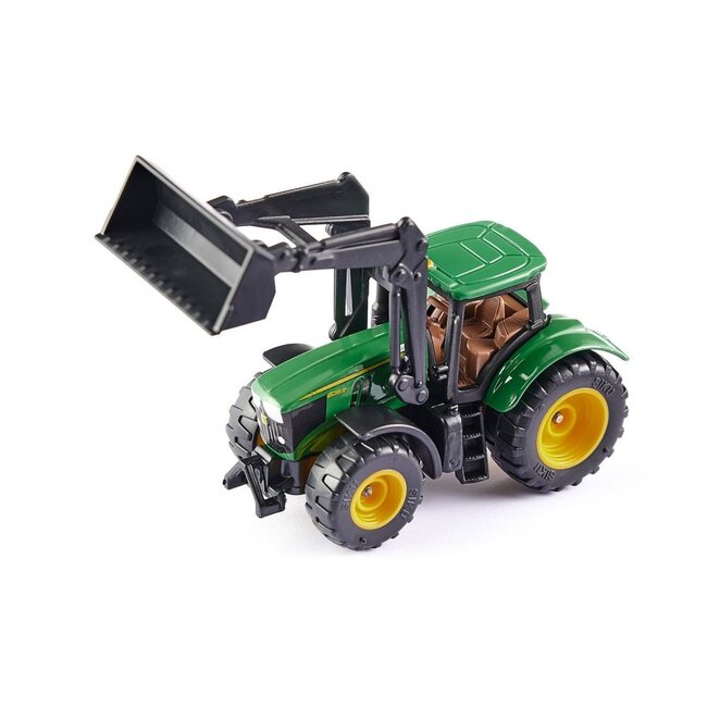 Siku Auto - Tractor - John Deere met frontlader - Siku