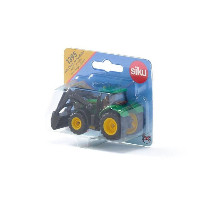 Siku Auto - Tractor - John Deere met frontlader - Siku