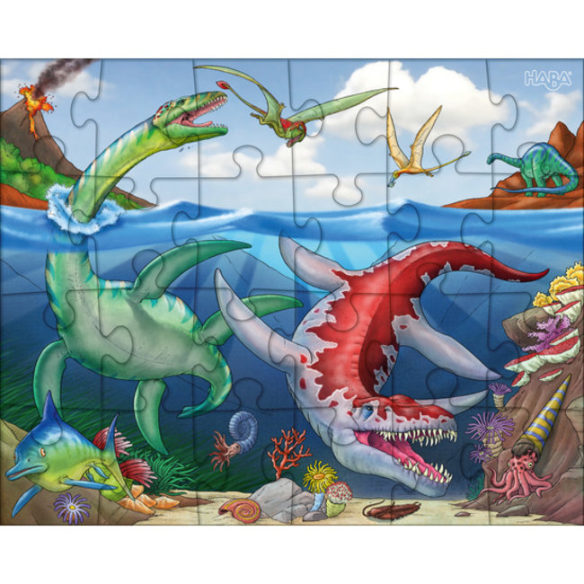 Haba Puzzel - Dinosaurus - 3x24st. - 4+