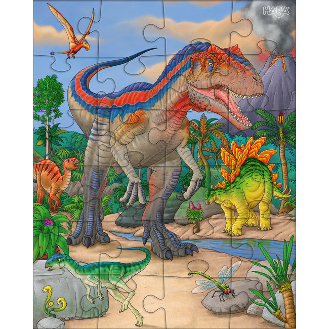 Haba Puzzel - Dinosaurus - 3x24st. - 4+