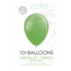 Ballonnen - Groen - Metallic - 30cm - 100st.