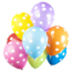 Globos Ballonnen - Met stippen - 30cm - 8st.