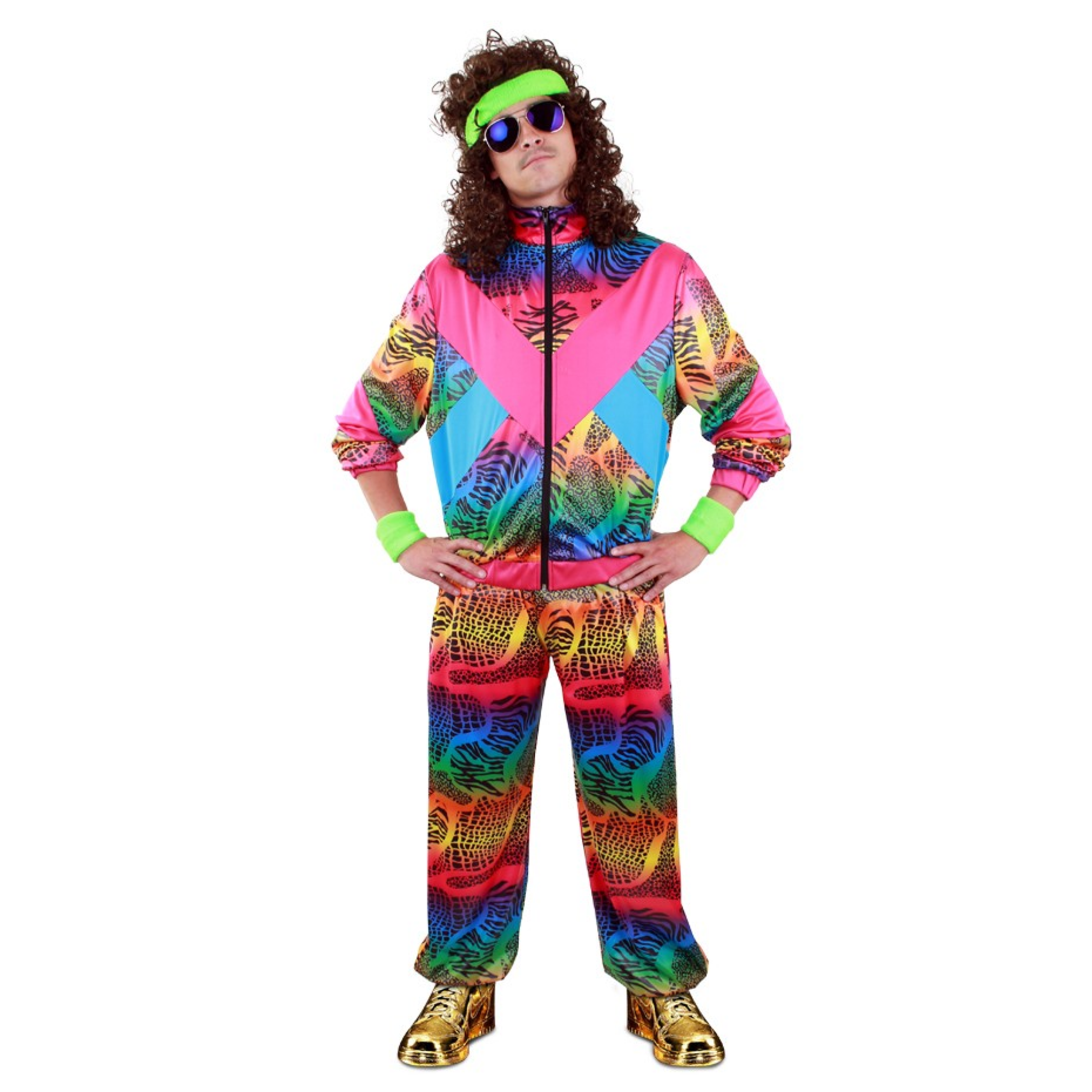 Kostuum - Trainingspak - Proud to be fout - 80's & 90's - XL