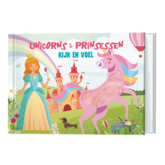 Lantaarn Boek - Kijk- & voelboek - Unicorns & prinsessen