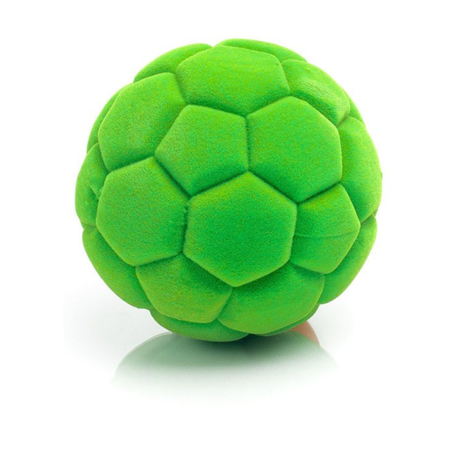 Rubbabu Zachte bal - Voetbal - Groen - 10cm
