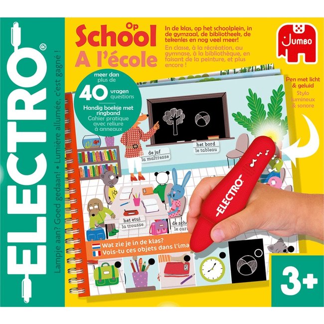 Jumbo Leerspel - Electro - Op school - 3+