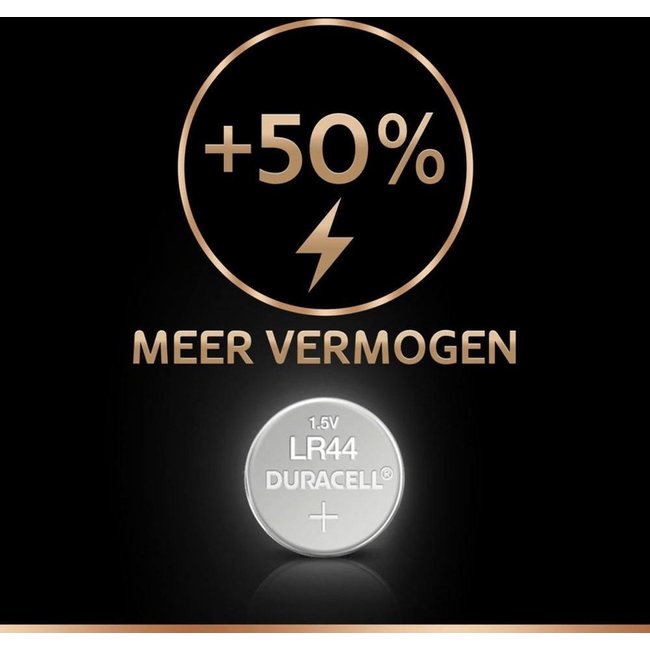 Batterijen - Alkaline - LR44 - 2st. op blister