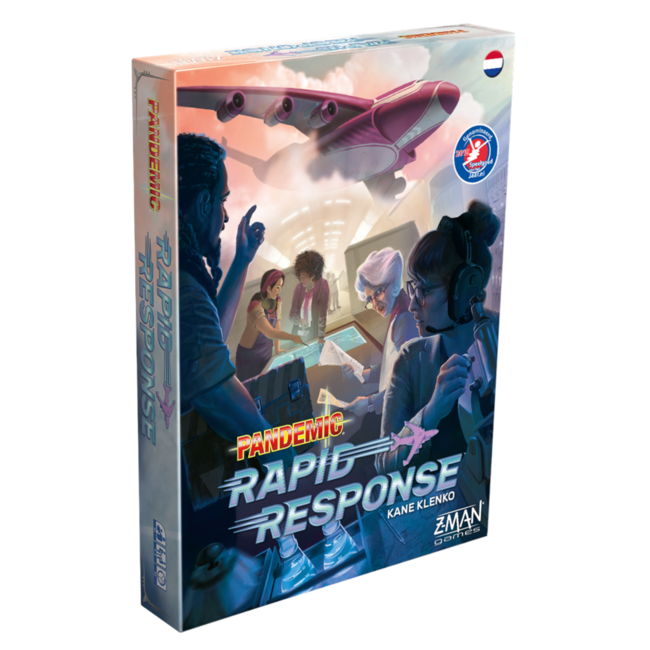 Asmodee Coöperaties bordspel - Pandemic - Rapid response - NL