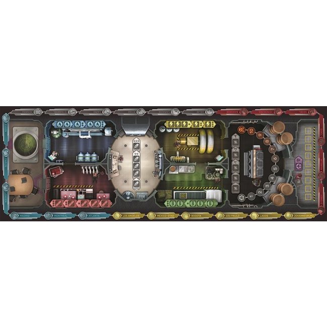 Asmodee Coöperaties bordspel - Pandemic - Rapid response - NL