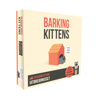 Exploding kittens Spel -  Barking Kittens - NL - 7+