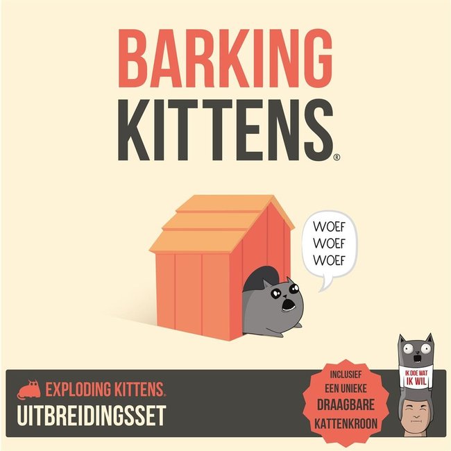 Barking kittens - Kaartspel - NL - 7+
