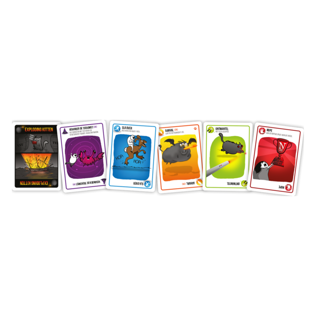 Asmodee Spel - Exploding Kittens - Party pack - NL - 7+