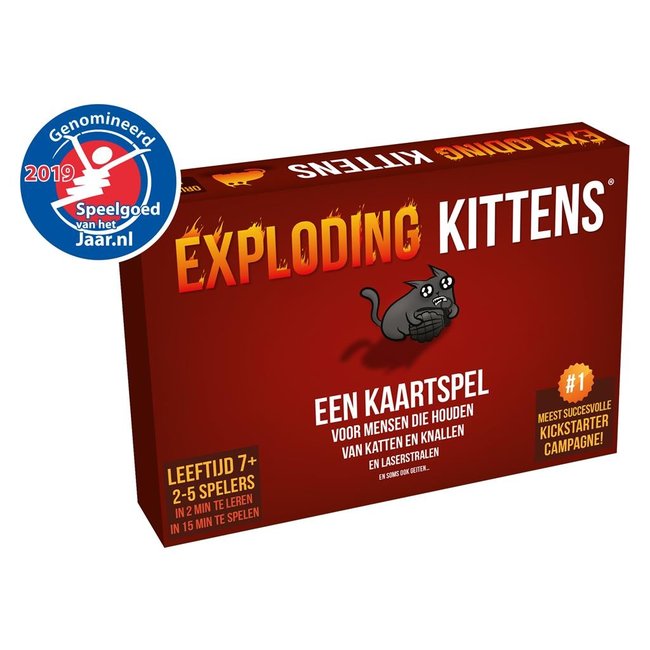 Asmodee Spel - Exploding Kittens - NL