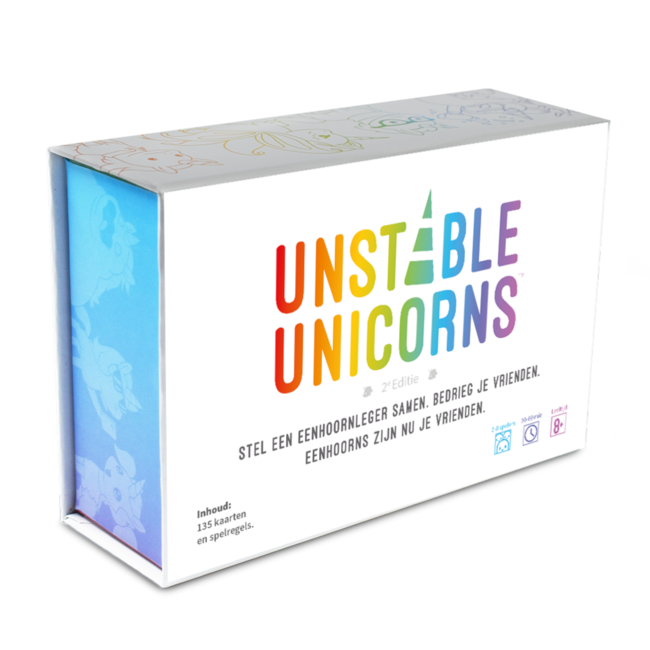 Asmodee Spel - Unstable Unicorns - NL