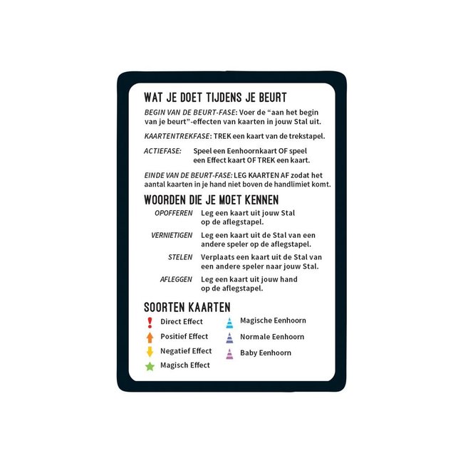 Asmodee Spel - Unstable Unicorns - NL