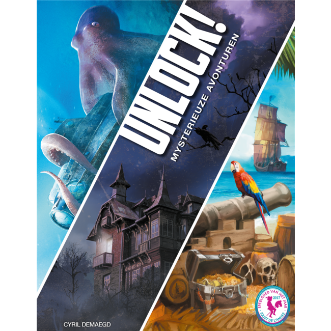 Asmodee Escaperoom - Mysterieuze avonturen - Unlock!