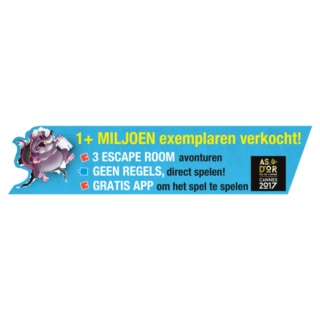 Asmodee Escaperoom - Mysterieuze avonturen - Unlock!