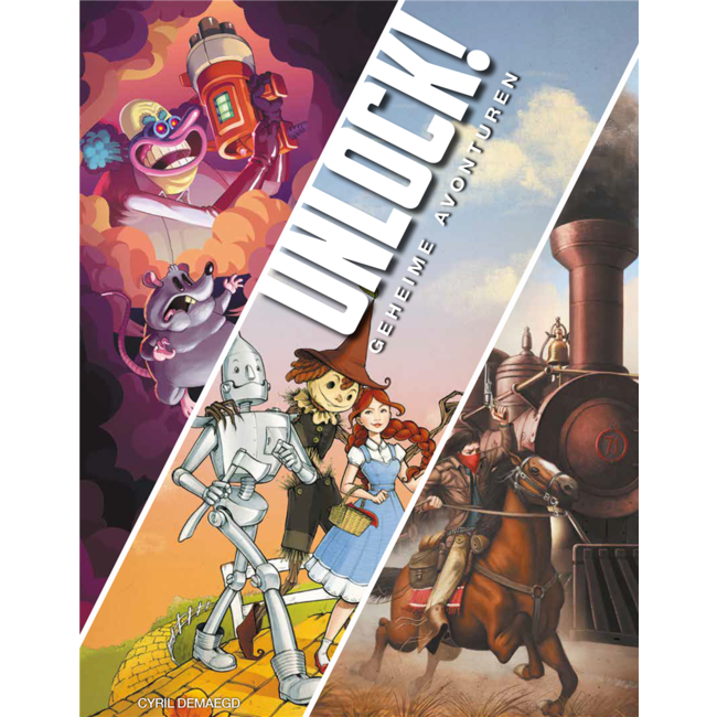 Asmodee Escape room - Geheime Avonturen - Unlock!