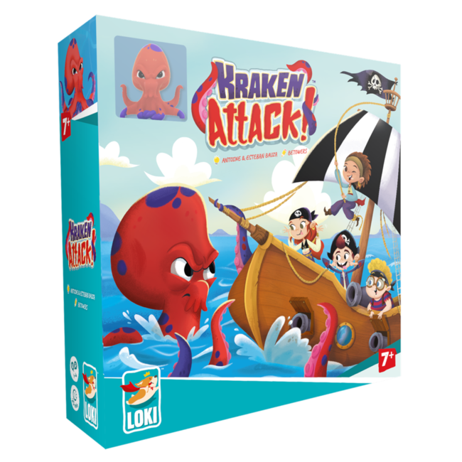 Asmodee Spel - Kraken attack - 7+