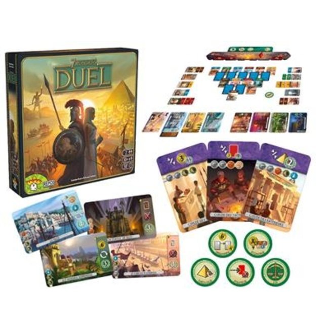 Spel - 7 Wonders - Duel - NL - 10+