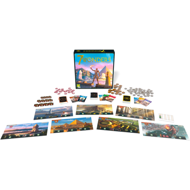 Asmodee Bordspel - 7 Wonders - V2 - NL