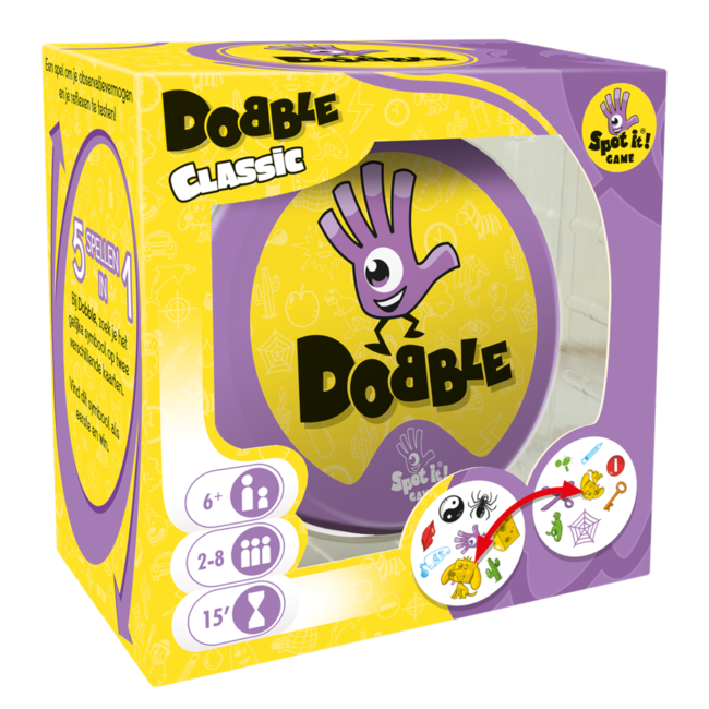 Asmodee Spel - Dobble - Classic - NL - 6+