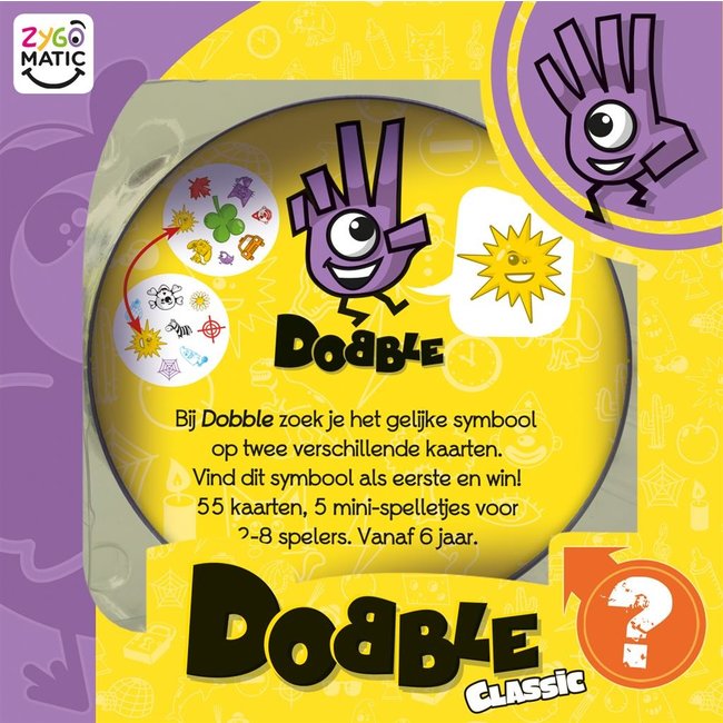 Asmodee Dobble - Classic - Actiespel - NL - 6+