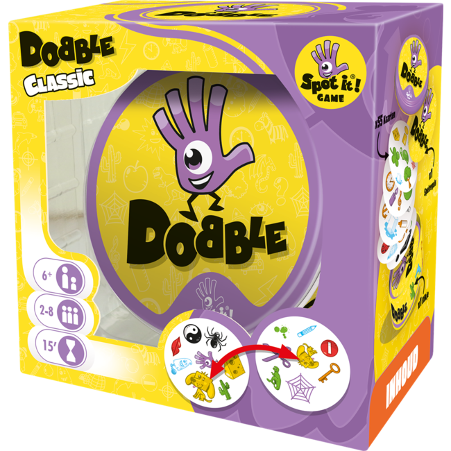 Asmodee Dobble - Classic - Actiespel - NL - 6+