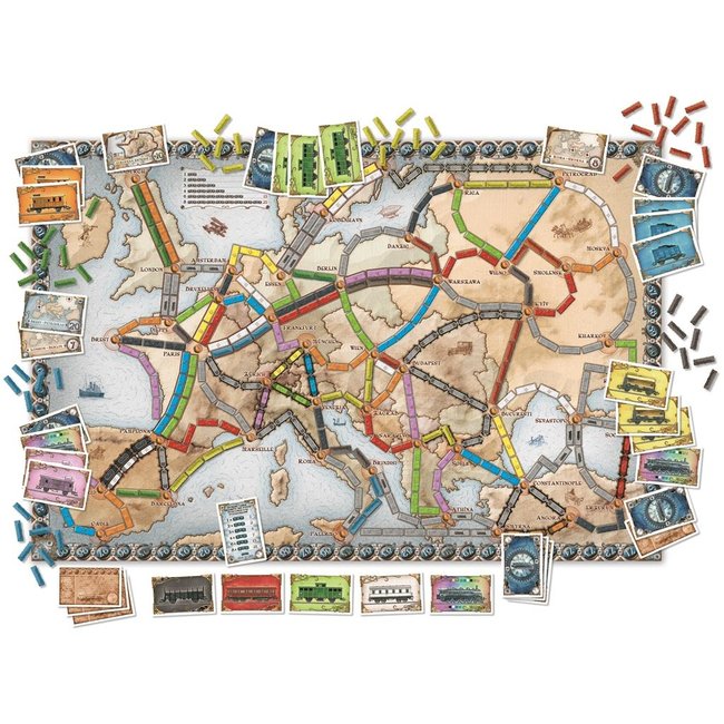 Asmodee Bordspel - Ticket to Ride - Europa - NL