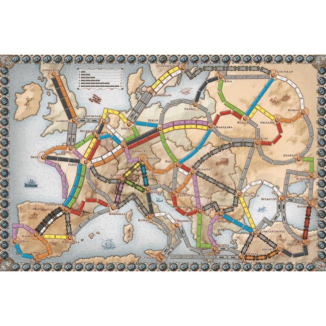 Asmodee Bordspel - Ticket to Ride - Europa - NL