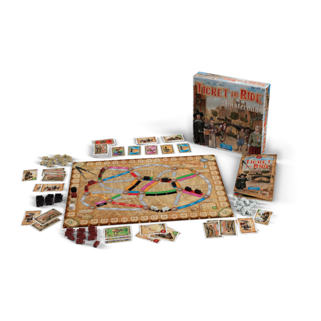 Asmodee Spel - Ticket to Ride - Amsterdam - NL