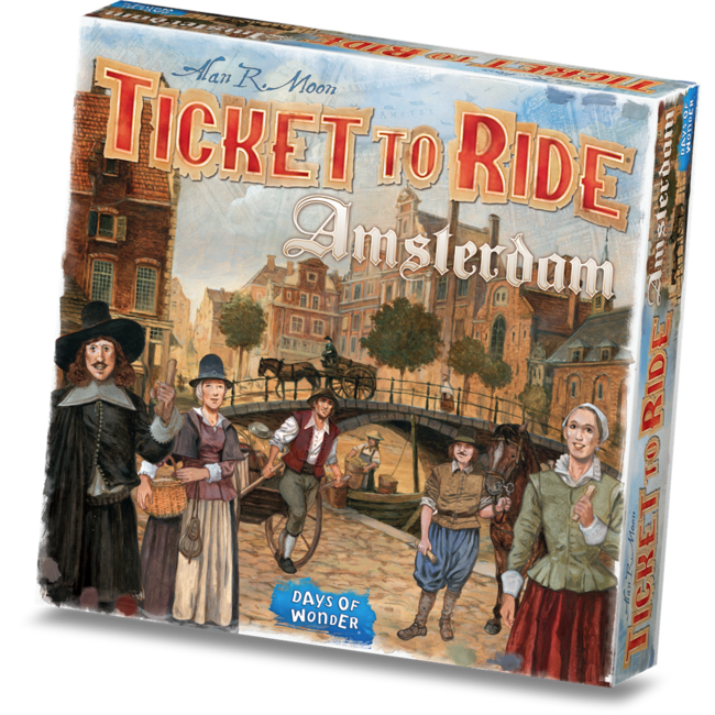 Asmodee Spel - Ticket to Ride - Amsterdam - NL
