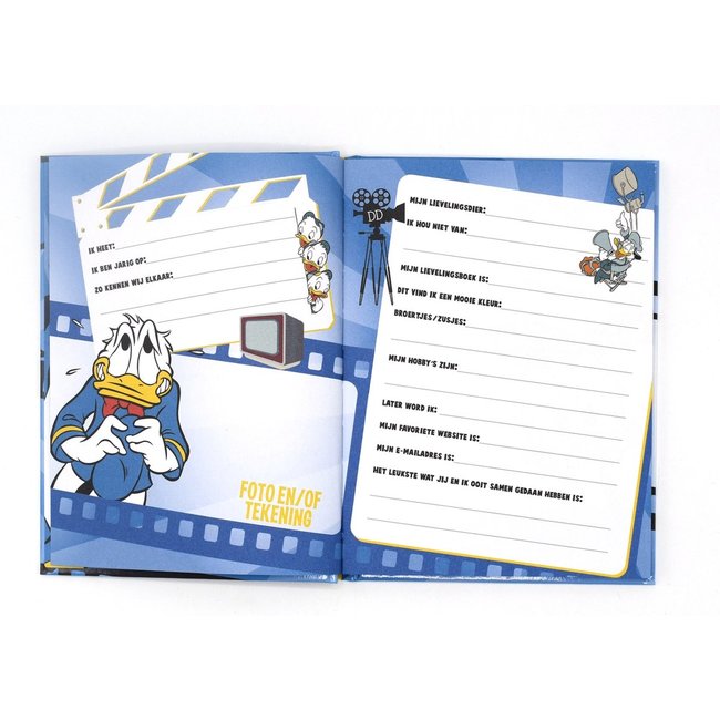 Interstat Boek - Vriendenboek - Donald Duck