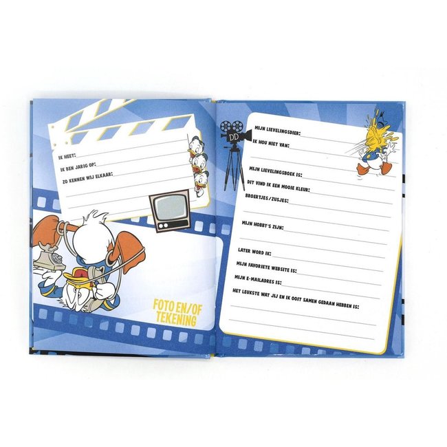 Interstat Boek - Vriendenboek - Donald Duck