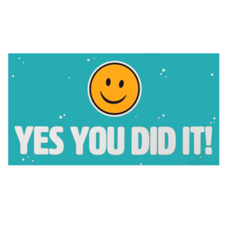 Artige Kaart - Geslaagd - SGP19-C - Yes you did it