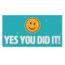 Artige Kaart - Geslaagd - SGP19-C - Yes you did it