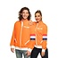 PartyXplosion Kostuum - Trainingsvest - Holland - Oranje - 80's & 90's - XL*