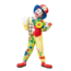 Haza-Witbaard Clown - Kostuum - Jumpsuit & hoed - mt.110/122