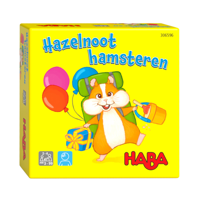 Haba Supermini spel - Hazelnoot hamsteren - 3+