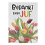 Artige Kaart - Seasonals - Bedankt lieve Juf - SJM25-B