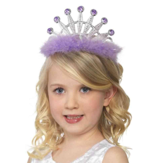 Smiffys Tiara - Prinses - 1st. - Willekeurig geleverd