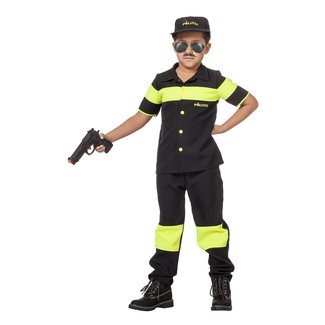 PartyXplosion Kostuum - Politie - Nederland - mt.140