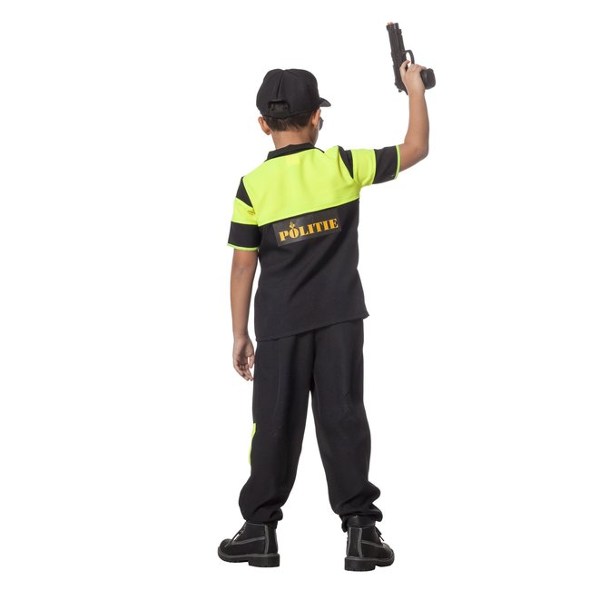 PartyXplosion Kostuum - Politie - Nederland - mt.140
