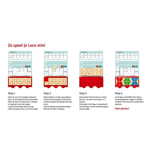 Loco Leerspellen Loco Mini - Boekje - Ik leer tafels - 5-7 jaar