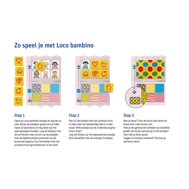 Loco Leerspellen Loco Bambino - Pakket - Jules - Ontdekken en spelen