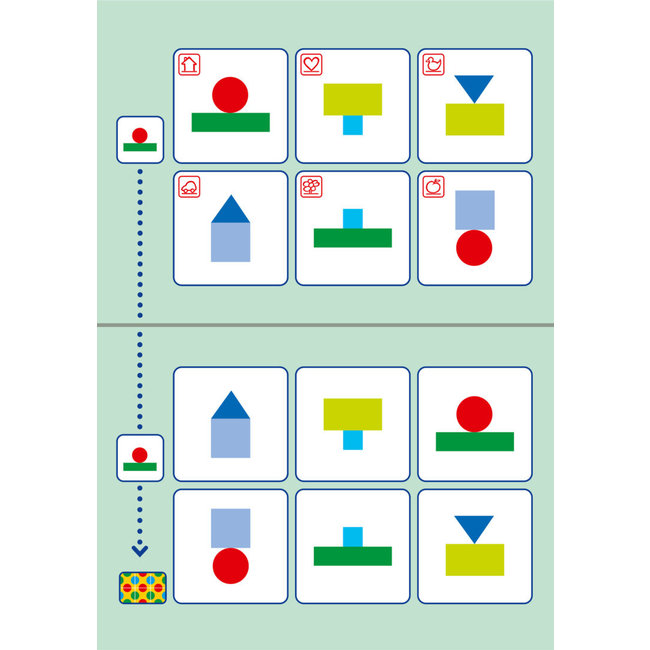 Loco Leerspellen Loco Bambino - Boekje - Logisch denken - 3-5 jaar